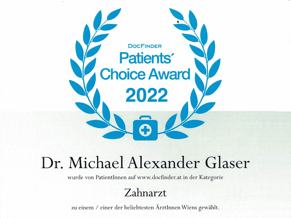 Logo Siegel "Patient´s Choice Awared 2022"